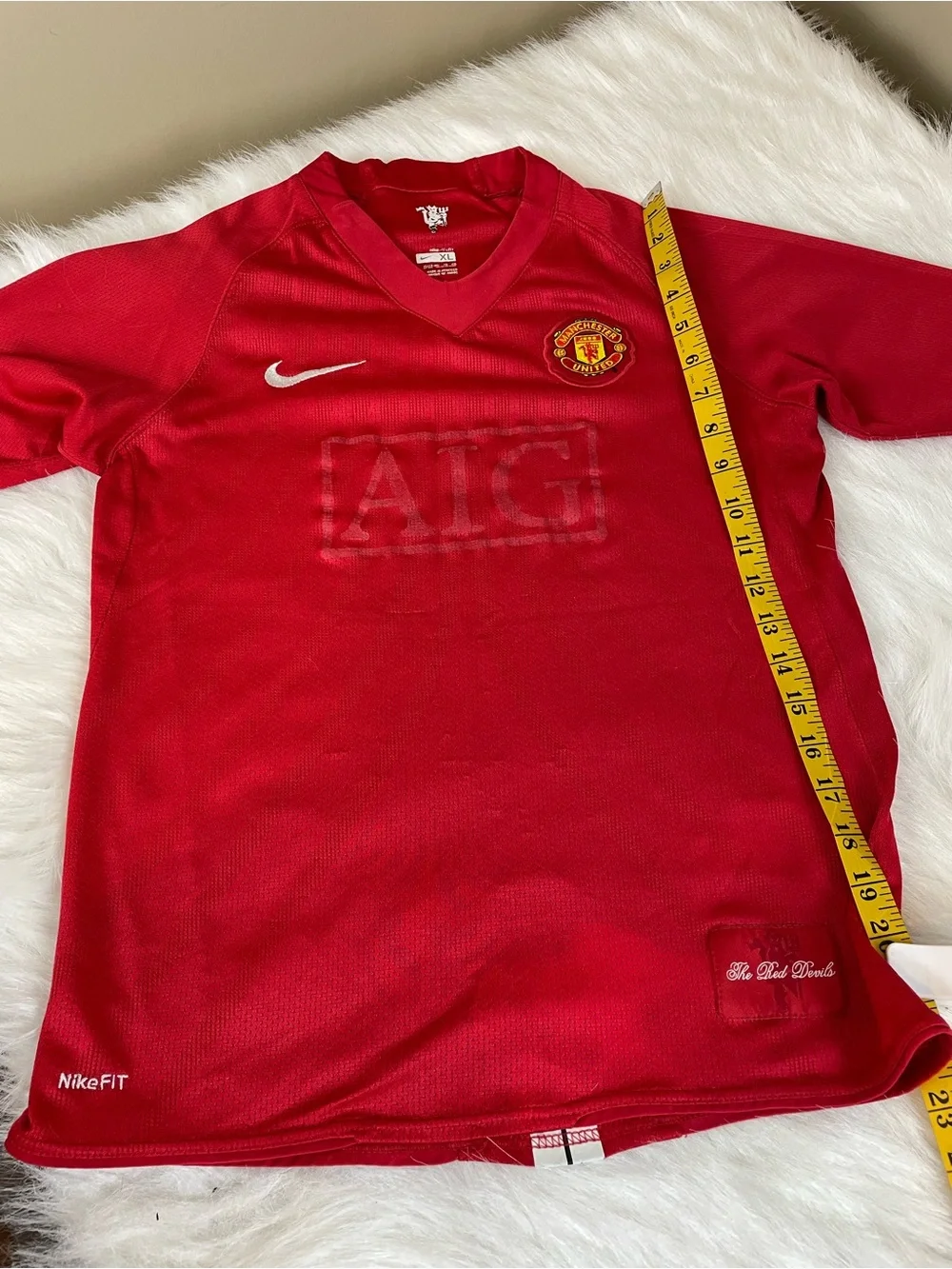 Soccer bundle Messi hoodie medium and Nike Manchester United XL